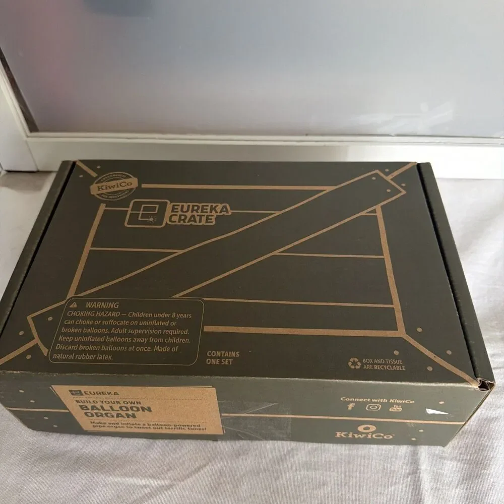 Kiwi Crate Build Your Own Ballon Organ 12+ New In Box